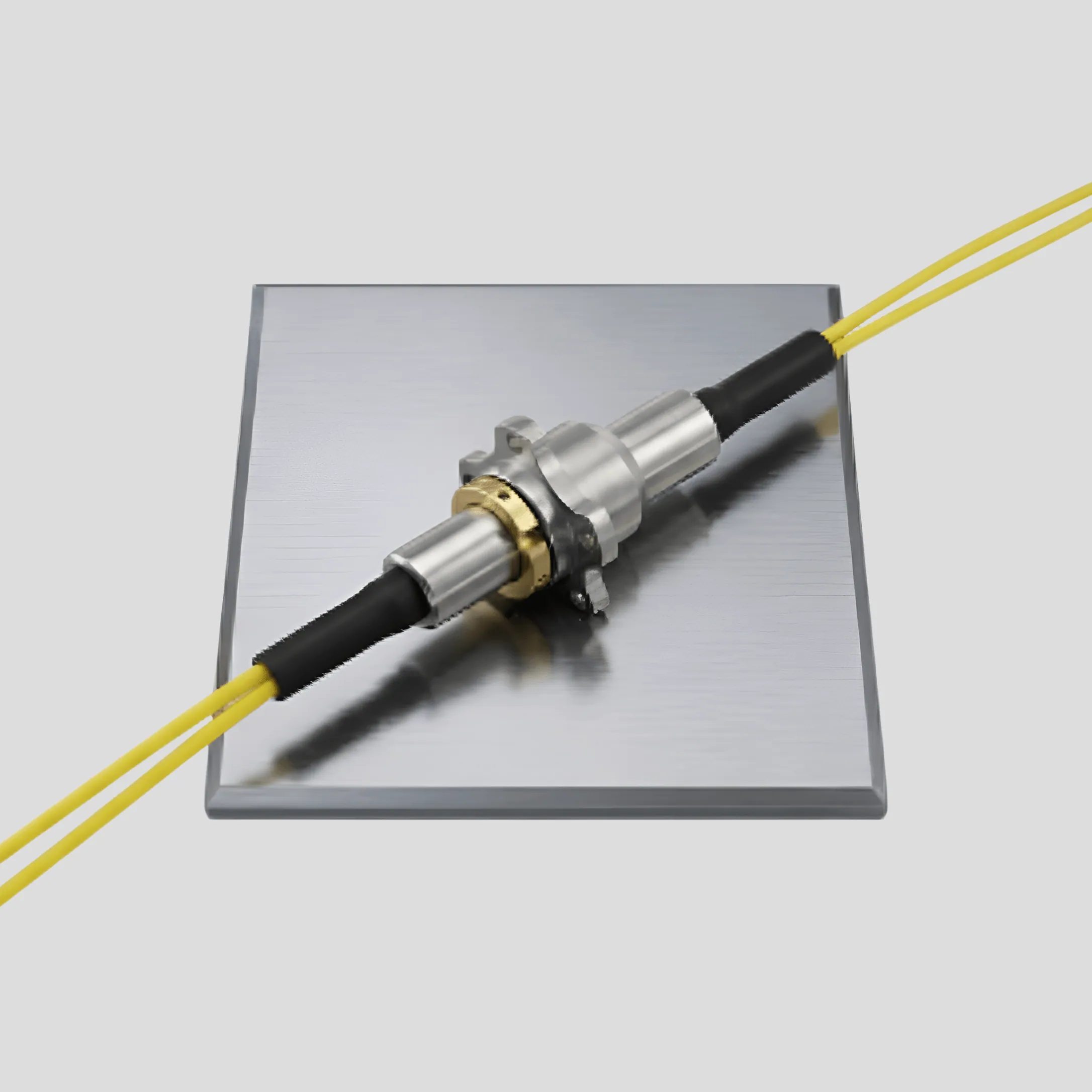 Two-channel Fiber Optic Rotary Joint (MJ2 series, MM)