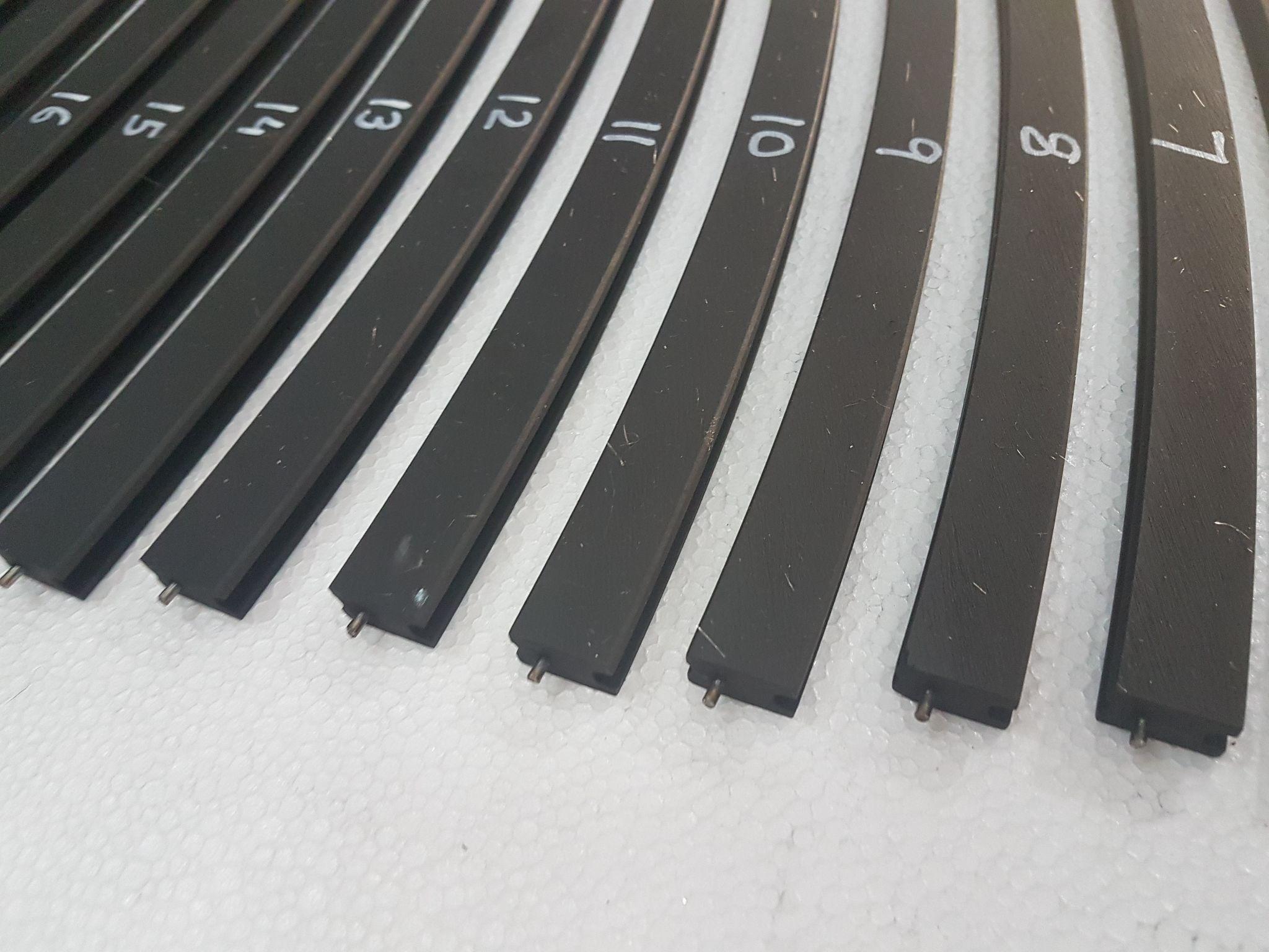 Carbon Segment Rings - Front View