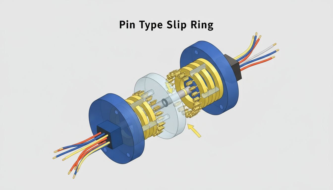 Pin Type Slip Ring (SRP Series)