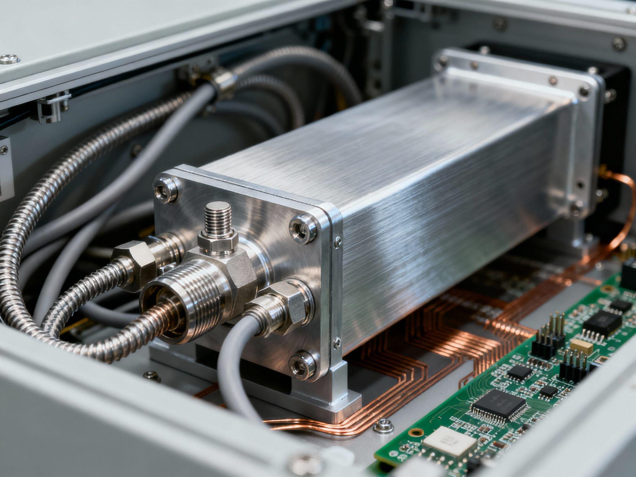 RF Rotary Joint - Side View